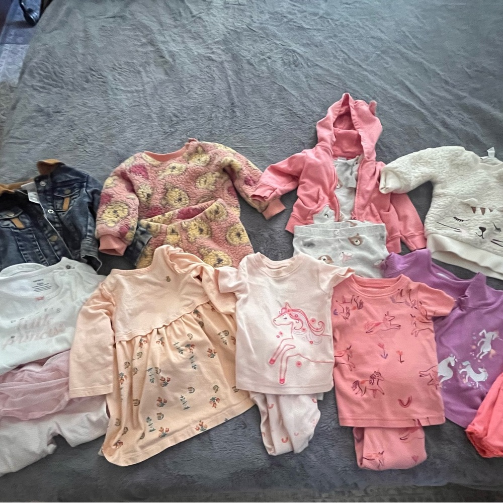 Girl 12 Month Bundle 17 Pieces